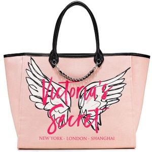 💓 Victoria's Secret Pink Wings Tote NIB NWT